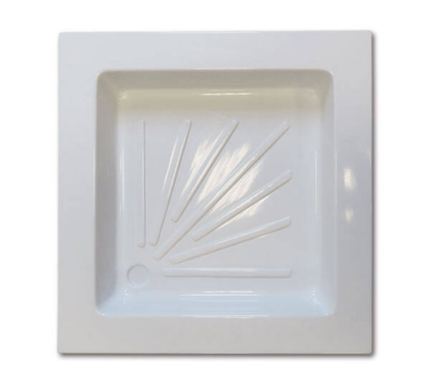 Brodzik prysznicowy z tworzywa sztucznego - 500 x 500 x 80 mm