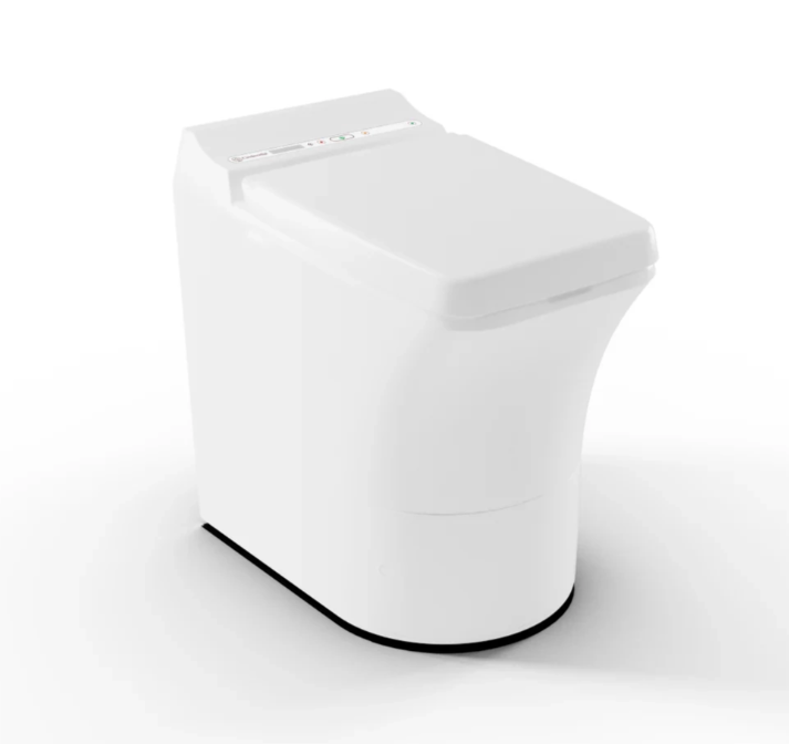 Cinderella Comfort - elektryczna toaleta spalająca z wyświetlaczem LCD