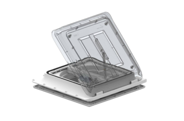 Wentylator dachowy Fiamma Turbo Vent Premium 40x40mm przezroczysty